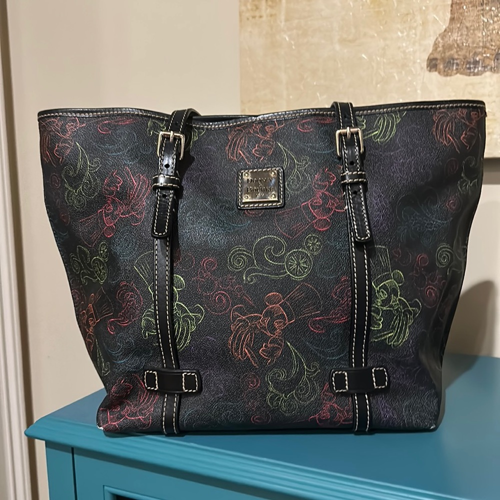 Dooney & Bourke black Disney shoulder bag